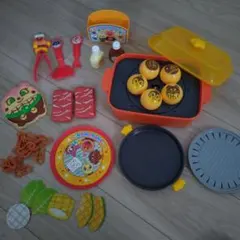 アンパンマン 焼肉！たこやき！鉄板焼きも！3wayおしゃべりホットプレートDX