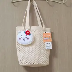 【ちいかわ×GU】ポーチセットバッグ CHIIKAWA　ナチュラルのサムネイル