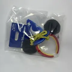 タグ付き新品未使用 ミッキー　カチューシャ　キーチェーン