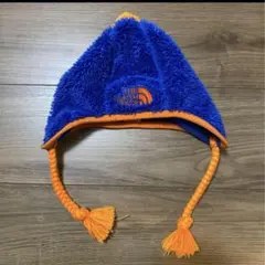 THE NORTH FACE フリース　ニット帽 青　キッズ