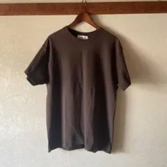 One Drop バックプリント Tシャツ ブラウン