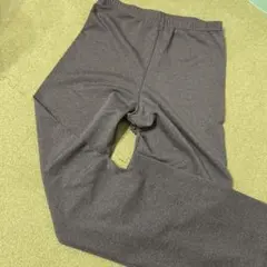 グレー ストレッチスパッツ ゴムウエスト