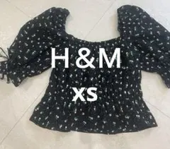 Ｈ＆Ｍ花柄ブラウス　xs