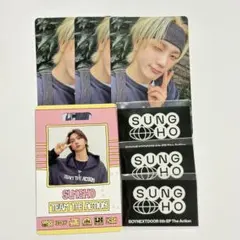 【7枚】BOYNEXTDOOR SUNGHO ソンホ トレカ ステッカー