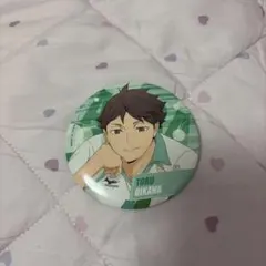 ハイキュー‼︎ 及川徹 缶バッジ 主将 - メルカリ