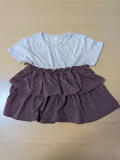 Samansa Mos2 Lagom ティアードTシャツ 120cmのサムネイル