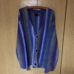 LAKOLE 紫系グラデーション カーディガン M