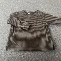 UNIQLO U ストライプ長袖カットソー 110