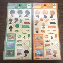 るかっぷツアー商品 コラージュシール　緑谷出久・爆豪勝己