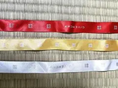 リボン 赤 サテン