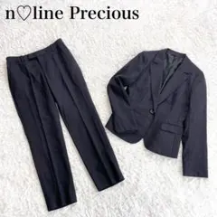 美品✨エヌラインプレシャス パンツ スーツ セットアップ ストレッチ 近年モデル