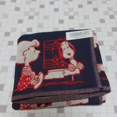 【新品】⑤　スヌーピー　ガーゼハンカチ