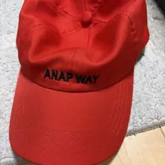ANAP Way キャップ レッド
