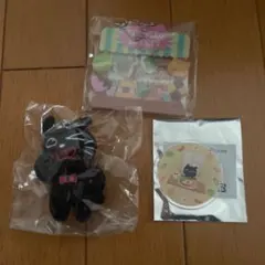 キヨ猫　マスコットキーホルダー　シャカシャカアクキー　アクリルバッチ