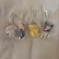 サンリオキャラクターズ ミニチュアチャーム ライブキャラクター 4種セット