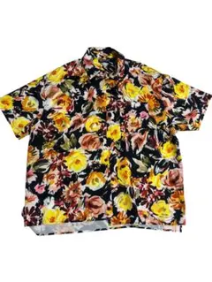 NOBLE PRODUCT 花柄 半袖シャツ Mサイズ