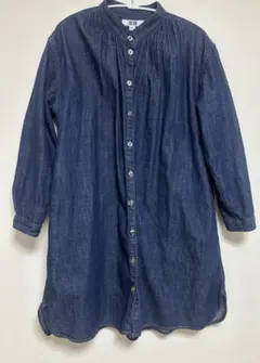 UNIQLO デニムシャツワンピース　130 女の子