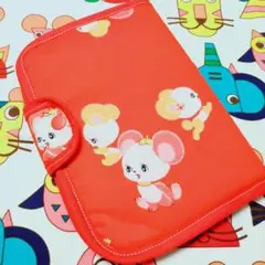 レトロアニマルマルチケース　ハンドメイドポーチ　通帳ケース　お薬手帳ケース