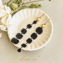 レースとパールの北欧風ピアス ミナペルホネン サマンサモスモス NO.200