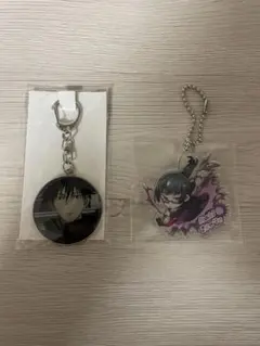 呪術廻戦 禪院真希 伏黒恵のキーホルダーセット