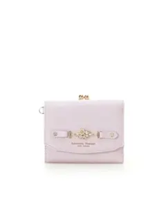 Samantha Thavasa フラワービット折財布 ラベンダー