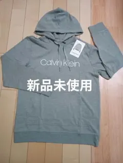 1【激安殺到】新品Calvin klein (カルバンクラインパーカーグレー系Mのサムネイル