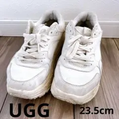 ugg ホワイト 厚底スニーカー　23.5cm