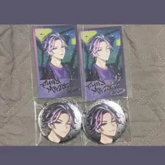 にじさんじ VACHSS 不破　湊　ランダム　缶バッジ　カード　セット