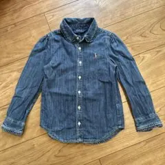 Polo Ralph Lauren デニムシャツ 4/4T フリル　キッズ110
