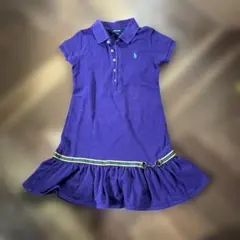 Ralph Lauren 紫 ワンピース S(7)