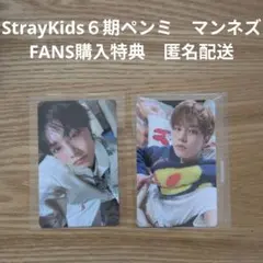 StrayKids 승민 아이엔 만네즈 6기 펜미 FANS 구입 특전