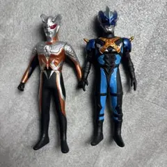 ウルトラマン ソフビ フィギュア 2体セット