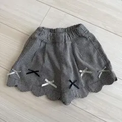 ギンガムチェック ハーフパンツ 90 女の子