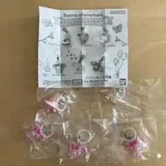 サンリオ　キャラクターズ　ゆるっとめじるしアクセサリー　5点セット