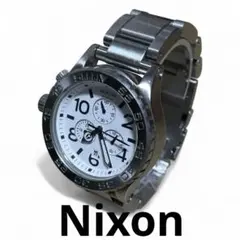 NIXON 腕時計 42-20 CHRONO A037-100 シルバーのサムネイル