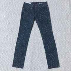 GAP 1969 ウルトラスキニー デニム ドット 総柄 ストレッチ 25 Sのサムネイル