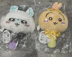 超まじかるちいかわぬいぐるみミラー　モモンガ、うさぎ