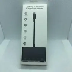 Lightningアダプタ【USB】【SDカードリーダー】【同時充電】