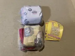 ガチャ ちいかわ サンリオ エコバッグ シナモン・総柄2点セット