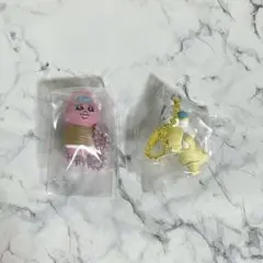 おぱんちゅうさぎ×んぽちゃむ チョコがけビスケット マスコット 2個セットのサムネイル