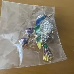 多色魚型ブローチ