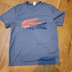LACOSTE Tシャツ フロントロゴ グレー