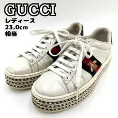 GUCCI グッチ エース クリスタル ビー 蜂 シェリーライン スニーカーのサムネイル