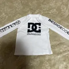 DC SHOES STRIDER コラボ 長袖Tシャツ　ロンT ホワイト100
