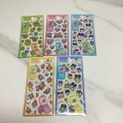 【国内正規品】平成はっぴーフォン たまごっちシール 5種