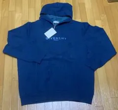 ジバンシー　ネイビー フード付きパーカー 新品タグ付き