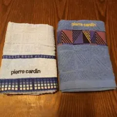 pierre cardin フェイスタオル 2枚セット