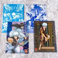 銀魂 A5 クリアプレート クリアポスター 坂本銀時 桂小太郎 カードダス レア