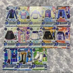 アイカツ クール ノーマルカード まとめ売り 霧矢あおい 音城セイラ