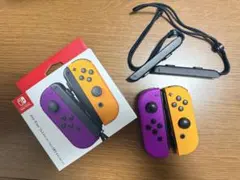 【任天堂純正品】Joy-Con(L) ネオンパープル/(R) ネオンオレンジ
